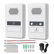 CCNZZITSHT Wireless for Home, 656ft Long Range House Intercom System, Room to Room Intercom, Counter Window Intercom System