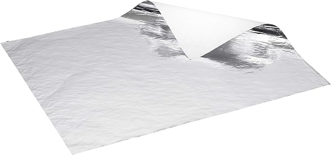 CCO6X6 The Cook Out 6x6 Plain Foil Sheet 10,000