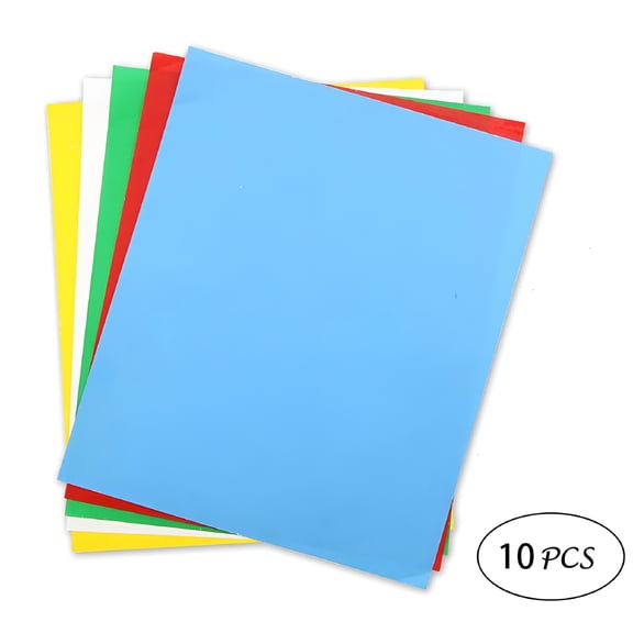 CCOCC 10 Sheets Transfer Carbon Paper Copy Tracing Patterns Drawing Writing DIY Art Reusable 5 Color