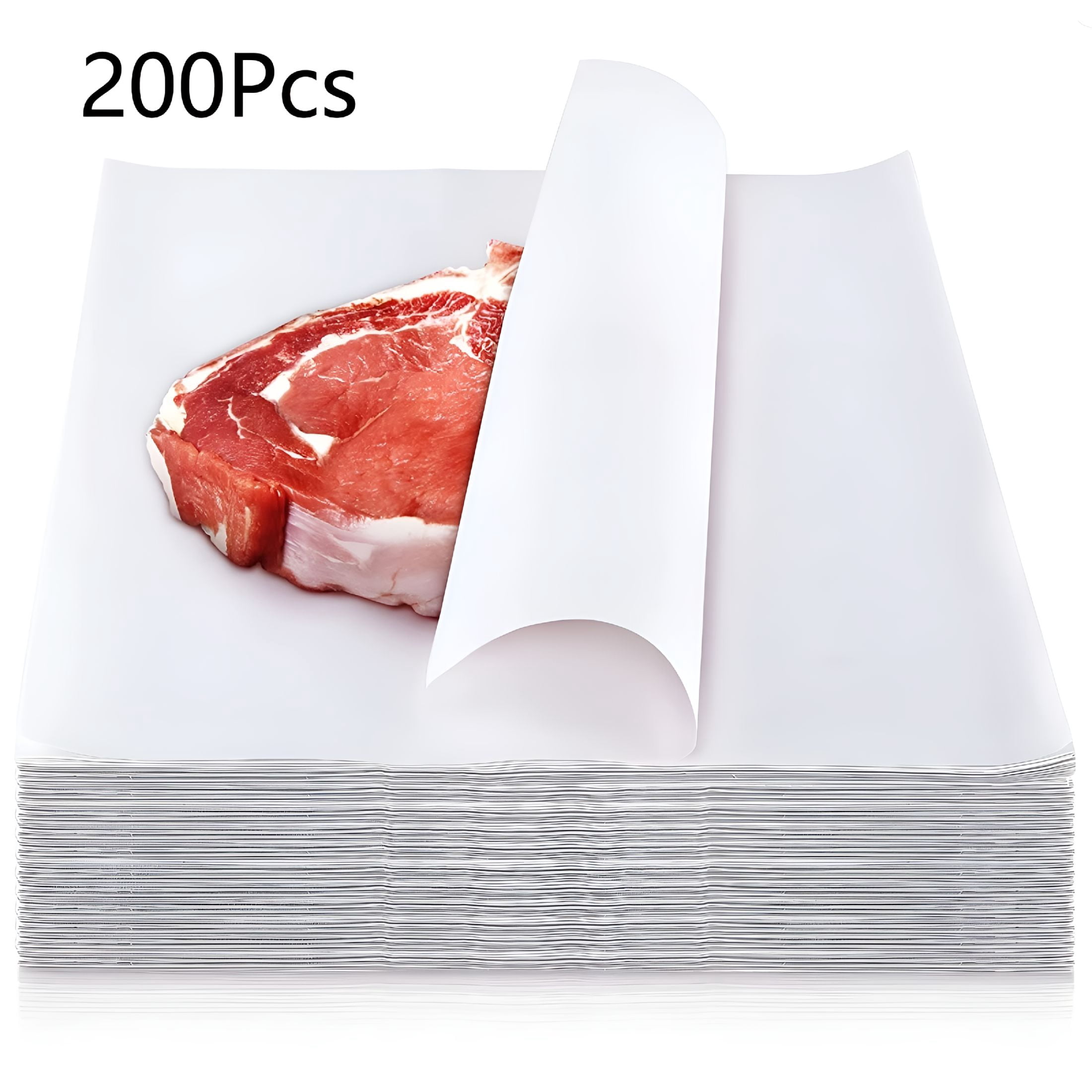 CCOCC 100/200pcs Crafting Meat Butcher Paper Disposable Butcher Paper ...