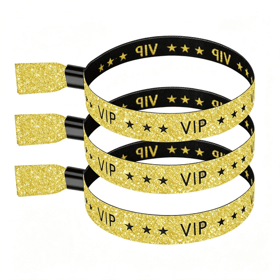 CCOCC 100 Pcs Vip Wristbands for Events,Premium Cloth Fabric Wrist ...