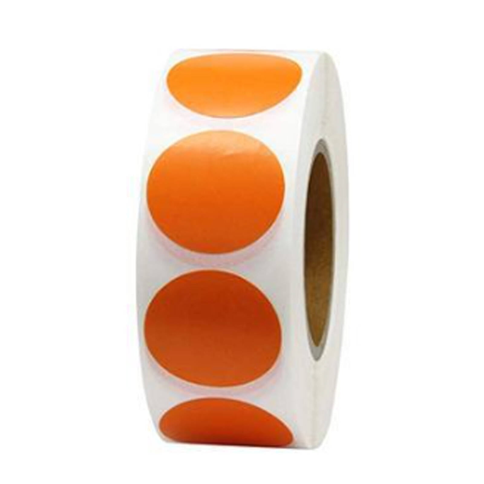 CCOCC 1000 Pcs Dot Stickers 1 Inch Round Colored Dot Stickers Removable ...