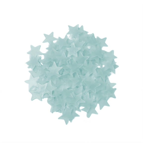 CCOCC 100Pcs Glow In The Dark Stars for Ceiling,Children'S Bedroom Wall Stickers Decor,Ideal for Decoration Ceiling Decor,Blue