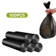 thumbnail image 1 of CCOCC 100Pcs Small Garbage Bags,4Gallonhome Roll Trash Bags Small Plastic Bags,Carry Handle Trash Bags Small Trash Bags Bathroom,style2, 1 of 7