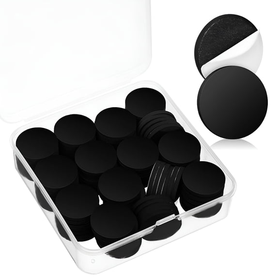 CCOCC 100pcs Self-adhesive Magnetic Dot Magnetic Stickers Refrigerator Magnets with Adhesive Backing