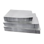 CCOCC 100pcs Silver Mylar Flat Bags Aluminum Foil Packaging Bag Bulk Food Storage Pouch 6x9
