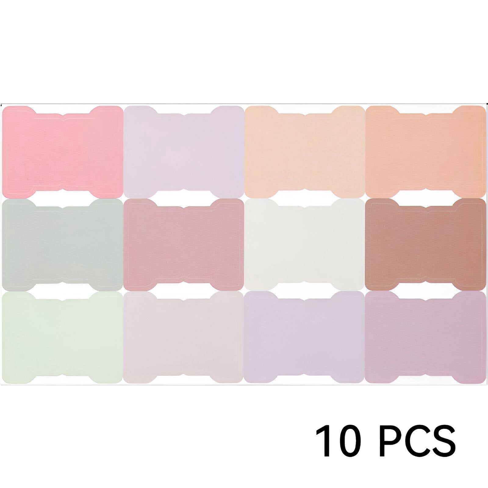 CCOCC 10Pcs Name Tags,Smooth Application Sticker Labels,Easy Peel Name ...