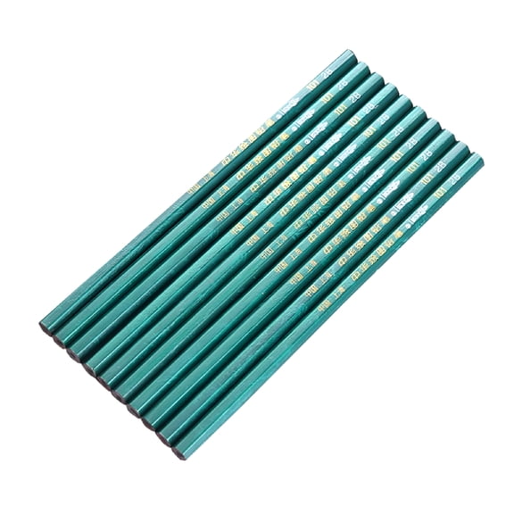 CCOCC 10pcs Wooden 2B Pencils Sets Environmental Protection Drawing Painting Pencils for Drawing and Writing