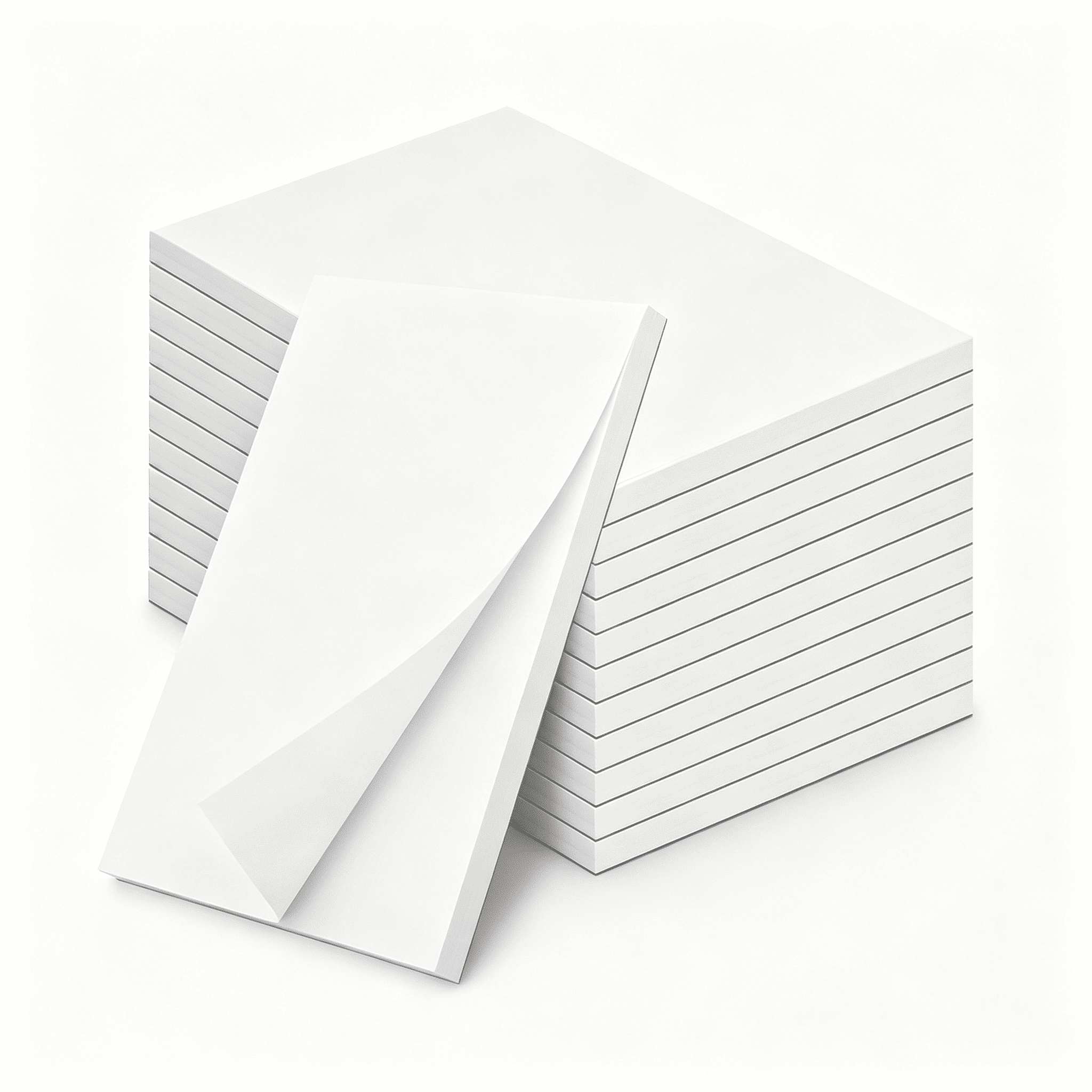 CCOCC 12 Pack Note Pads 4X6, Blank Server Notepad, Small Memo Scratch ...