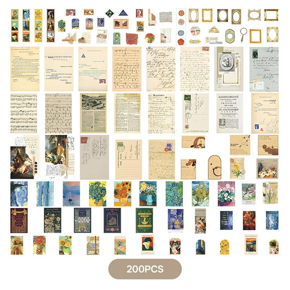 CCOCC 120 Pcs Cute Stickers,Diverse Patterns Meme Stickers,Scrapbooking Fun Quality Paper Travel Stickers,Style4