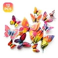 thumbnail image 1 of CCOCC 12Pcs Butterfly Wall Decor,Bedroom Decor Fit Living Room Decor Wall,Reusable Sticker Designs Butterfly Decor,Multicolor1, 1 of 7