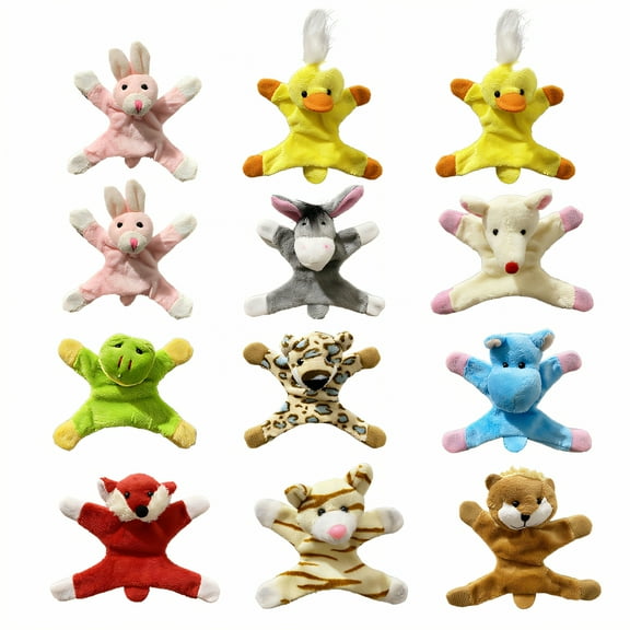 CCOCC 12Pcs Fridge Magnets,Cute Magnets,Stuffed Animals Cabinet Magnets,Style3
