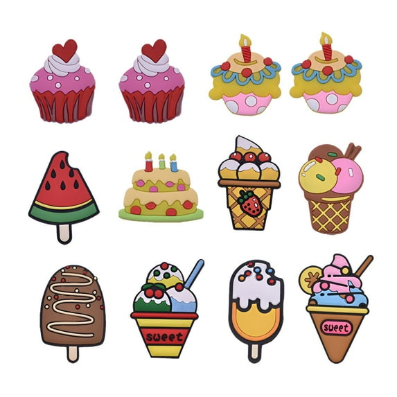 CCOCC 12Pcs Fridge Magnets,Strong Magnet Adsorption Refrigerator Magnets,Multi-Purpose Creative Decoration Magnets for Fridge