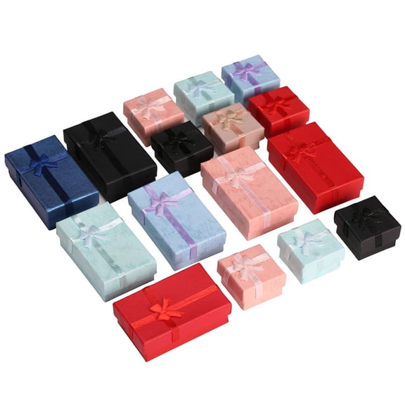 CCOCC 12Pcs Small Gift Boxes,Elegant Design Small Jewelry Gift Box,Cost Effective Luxury Jewelry Gift Boxes,5*8cm