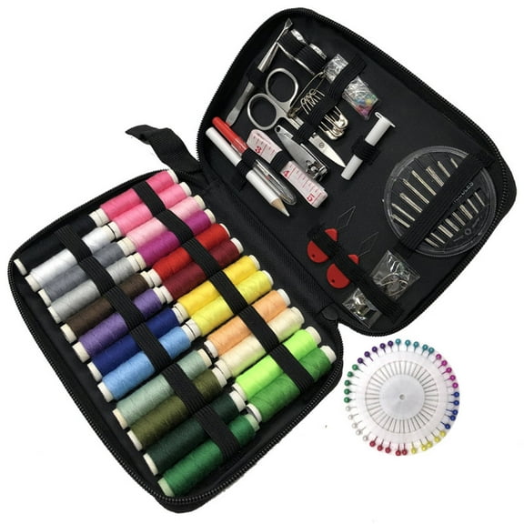 CCOCC 130Pcs Sewing Products,Meet Various Needs Needle and Thread Kit,Add Unique Style Small Sewing Kit,Style 4