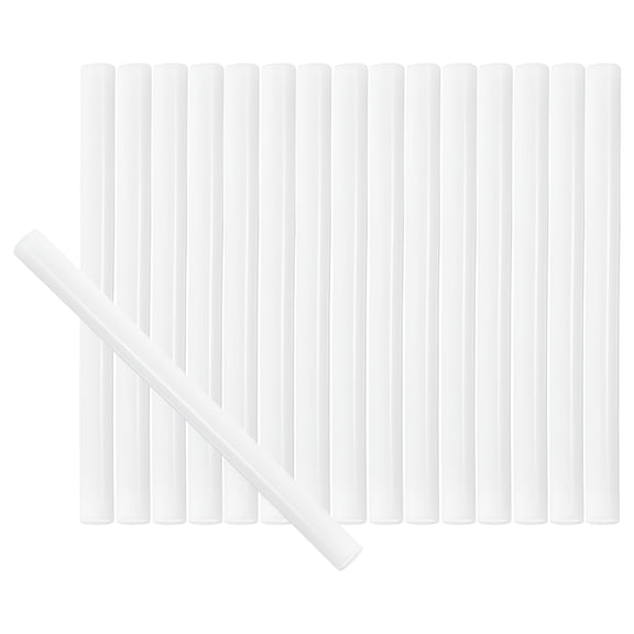 CCOCC 16Pcs Jumbo Glue Sticks Bulk for Adhesive White Eva for Floral Design Large Glue Sticks White Glue
