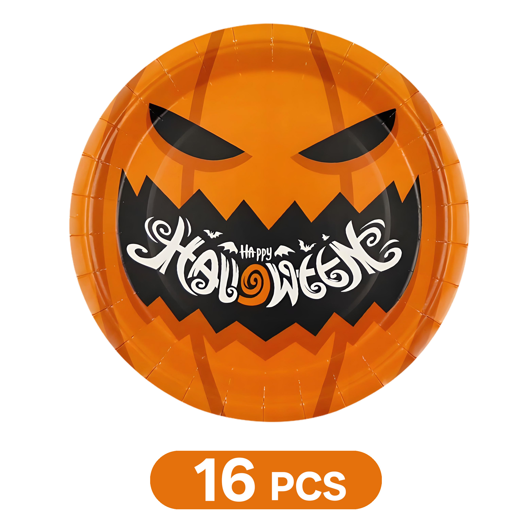 CCOCC 16Pcs Halloween Plates,Paper 7