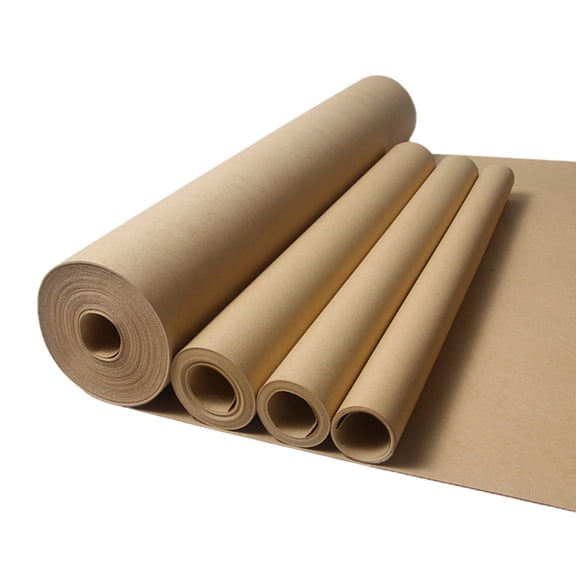 CCOCC 18 X 100 Kraft Paper Roll,Brown,Multipurpose Wrapping Paper for Packaging,Crafts,Moving,Gift Wrapping and Art Projects