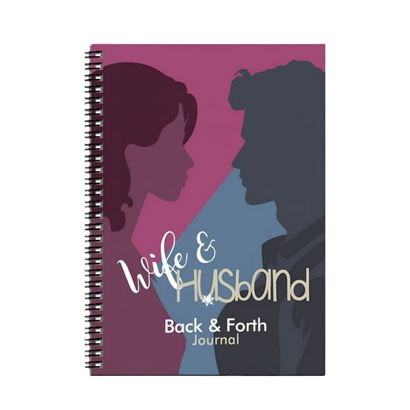 CCOCC 1PC Husband Wife Back & Forth Journal Notebook A Couple's Love Journal To Pass Back And Forth Meaningful Couples Conversation Get To Know Each Other Better