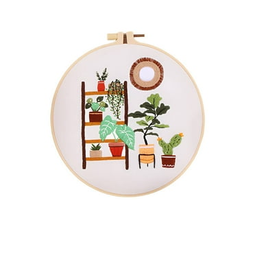 CCOCC 1Pcs Embroidery Kit,Brings Family Vibes Cross Stitch,Enriches Home Feel Embroidery Kit for Beginners,3