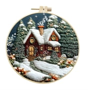 CCOCC 1Pcs Embroidery Kit,Eye-Catching Creations Embroidery,Detailed Presentation Cross Stitch Kits for Beginners,Weimei