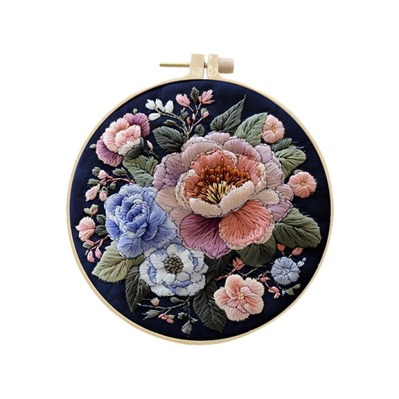 CCOCC 1Pcs Embroidery Kit,Perfect for Relaxing Time Cross Stitch Supplies,Create Personal Art Embroidery,Xin