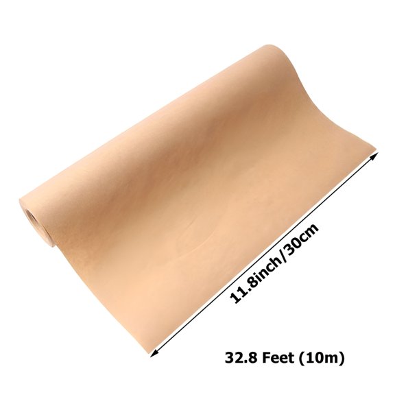 CCOCC 1pc Heavy-Duty Kraft Butcher Paper Roll - 15in x 393in,Perfect for Smoking Brisket,Meat,BBQ,Kitchen,Food Wrapping,and Cooking - Durable,Non-Stick,and Easy to Use
