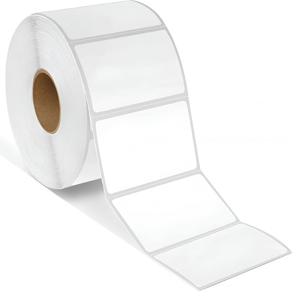 CCOCC 2.25"X 1.25"Direct Thermal Labels(10000 Count,10 Rolls)Upc Barcode Stickers,Sku Labels,Address and Mailing-Compatible with Printers