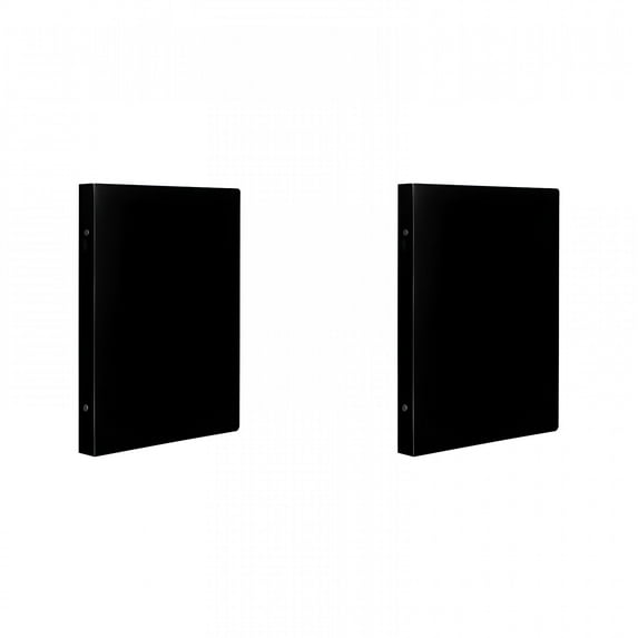 CCOCC 2 Pack 1 Inch Binders 3 Ring Persistent 3 Ring Binder Flexible 1 ...