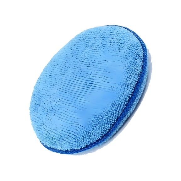 CCOCC 2-Pack Microfiber Foam Wax Applicator Pads, Car Detailing Sponge for Polish, Leather Protectant & Home Cleaning