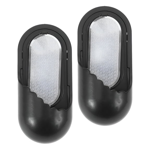 CCOCC 2 Pcs Charcoal Pencil Sharpener for Artists Lip Liner Black