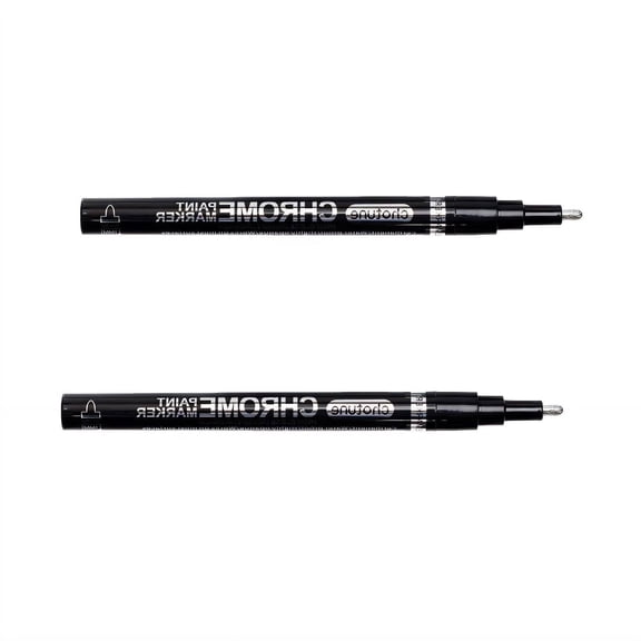 CCOCC 2 Pcs Chrome Paint Pens, Mirror Plating Marker