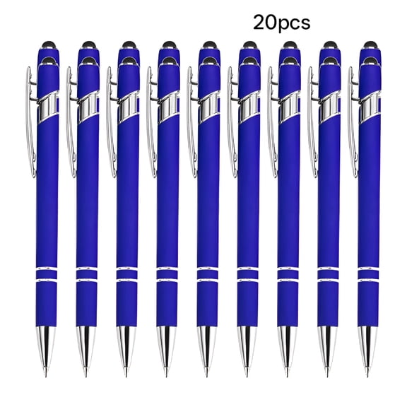 CCOCC 20 Pcs Customized Ballpoint Pens, Personalized Engraved Gifts for Men and Women, Custom Text Wedding Anniversary Favors