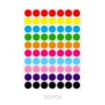 thumbnail image 1 of CCOCC 20 Pcs Cute Stickers,Dot Stickers Funny Stickers,Writable Labels No Residue Meme Stickers,Style5, 1 of 3