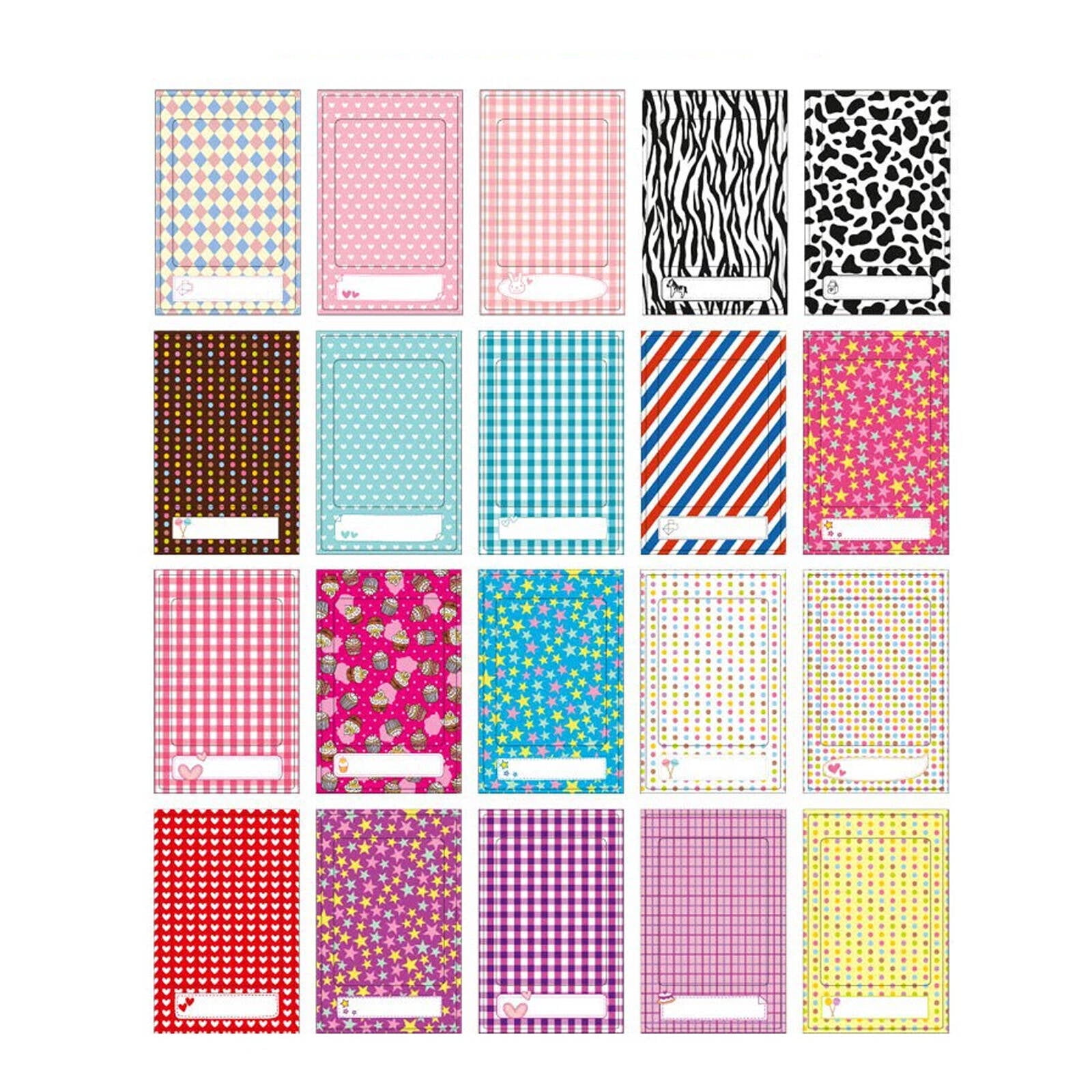 CCOCC 20 Pcs Cute Stickers Self Adhesive Meme Stickers Stylish Design 