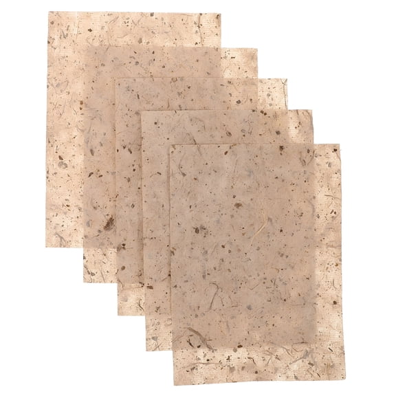 CCOCC 20 Pcs Mulberry Paper Sheets, Handmade Decoupage Paper for DIY Painting and Calligraphy, Durable Bark Craft Paper for Scrapbooking and Art Projects