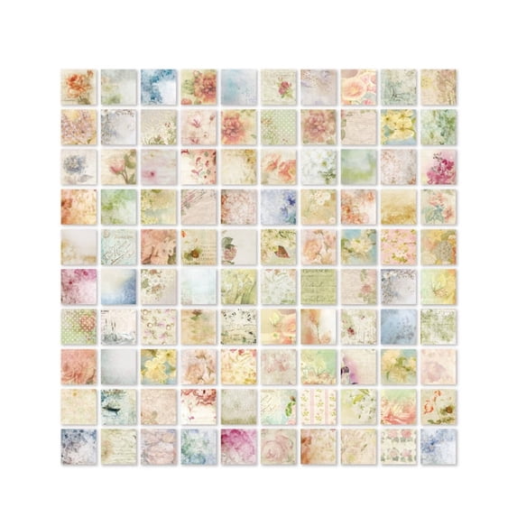 CCOCC 200 Pcs Cute Stickers Garden Series Paper Laptop Stickers ccocc-200-pcs-cute-stickers-garden-series-paper-laptop-stickers