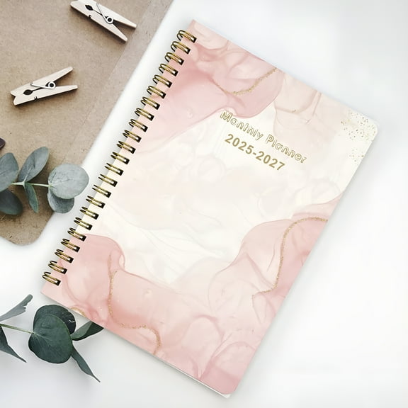 CCOCC 2025-2027 Monthly Planning Notebook - 3-Year Calendar Planner for Work & Families,Portable Organizer with To-Do Lists,Blank Pages - Manage Schedules,Meetings,Family Events