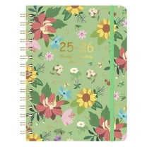 CCOCC 2025 Planner,Clear Paper Daily Planner 2025 Full Page Per Day,Smooth Writing and No Bleeding Ink Daily Planner,Style1,A5