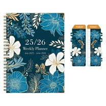 CCOCC 2025 Planner,Double Coil Binding Monthly Planner 2025,Smooth Page Turning Weekly Planner 2025,Style1,A5