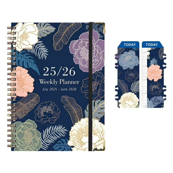 CCOCC 2025 Planner,Monthly Dividers Weekly Planner,Clear Section Organization Daily Planner,Style1,A5