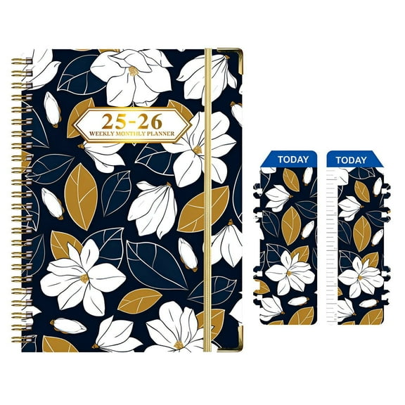 CCOCC 2025 Planner,Thick Paper Monthly Planner 2025,Smooth Writing Daily Planner 2025,Style1,A5