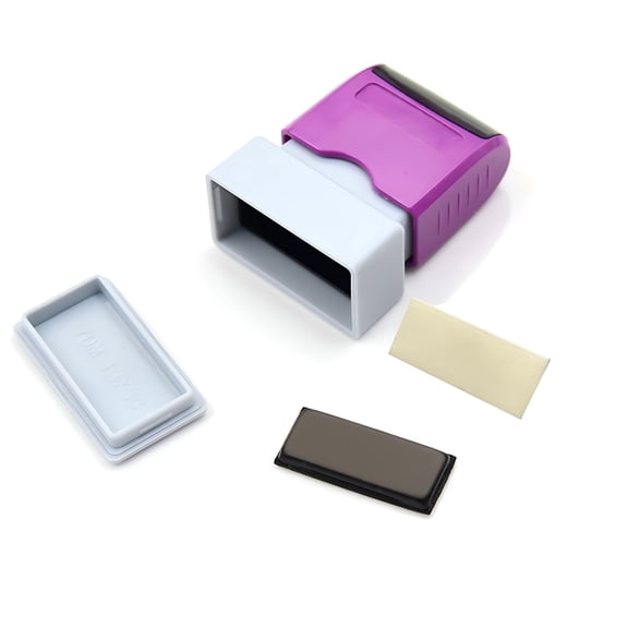 CCOCC 2026 New 1.3" X 0.5" Self Inking Rubber Stamp Set,For Stamping,Crafting,Scrapbooking,Diy Projects,Office Use,Personalized Marking
