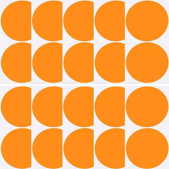 CCOCC 2026 New 1 Set Large Dot Adhesive Round Stickers Sealing Circle Label Stickers Round Label Stickers for Envelopes,Packages,Crafts,Scrapbooks,Gifts,Office,School