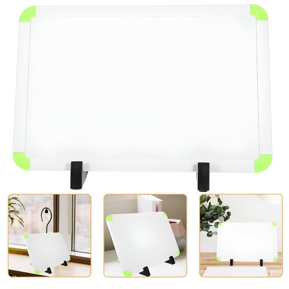 CCOCC 2026 New 1 Set of Small Whiteboard Dry Erase Whiteboard Portable Whiteboard Desktop Graffiti Writing Board for Office, Home, Classroom, Study, Brainstorming, To-Do Lists, Organizing Ideas.