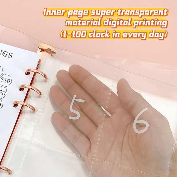 CCOCC 2026 New 100 Envelope Challenge 100 Days Cash Envelope Couple Save Money Challenge Money Saving Binder Envelope Savings Challenge
