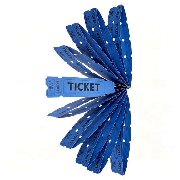 CCOCC 2026 New 100Pcs Raffle Tickets Universal Ticket Labels Universal Ticket Events Tickets Universal Tickets for Events, Raffles, Contests, Parties, Fundraisers, Gatherings