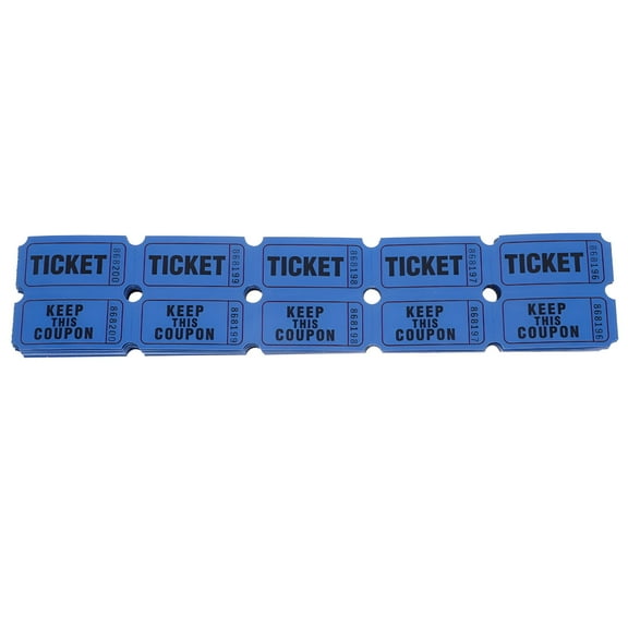 CCOCC 2026 New 100Pcs Raffle Tickets Universal Ticket Labels Universal Ticket Events Tickets Universal Tickets for Raffles,Events,Giveaways,Contests,Fundraisers,Prize Draws