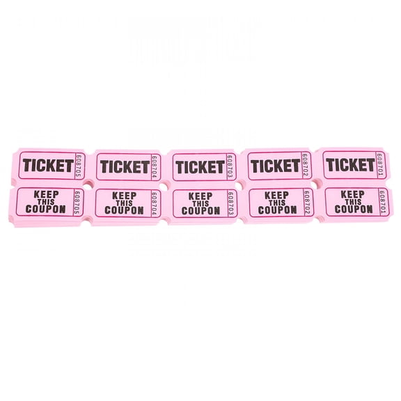CCOCC 2026 New 100Pcs Raffle Tickets Universal Ticket Labels Universal Ticket Events Tickets Universal Tickets, for Parties, Fundraisers, Games, Events, Raffles, Giveaways