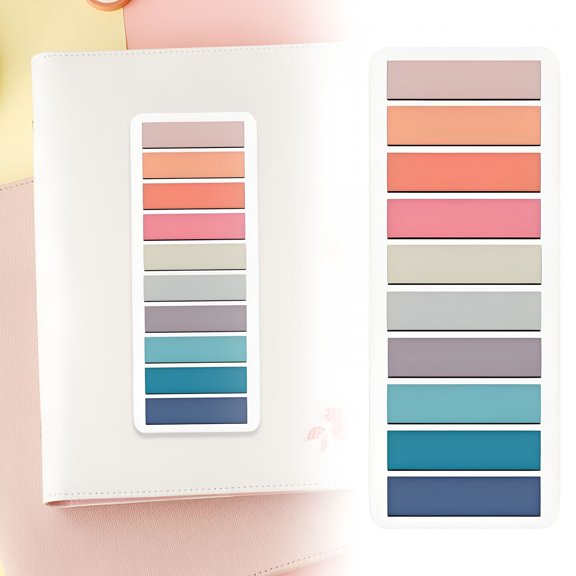 CCOCC 2026 New 100Pcs Sticky Tabs for Annotating Books, Clear Book Tabs for Binders, Multicolor Annotation Tabs for Notebooks, Writable and Repositionable Book Flags Strip Page Index Tabs, 10 Colors